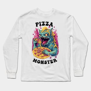 The Pizza Monster Long Sleeve T-Shirt